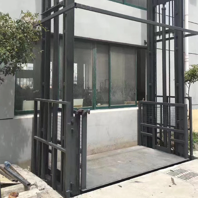 鸡西5吨室外升降货梯